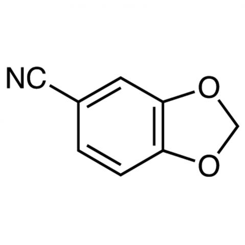 Piperonylonitrile Chemical Structure