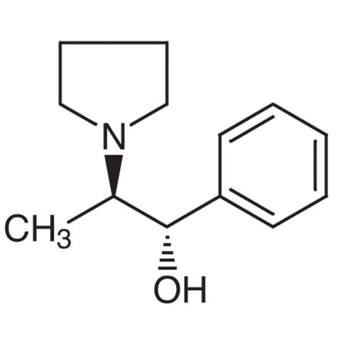 (1S,2R)-1-Phenyl-2-(1-pyrrolidinyl)-1-propanol Chemical Structure