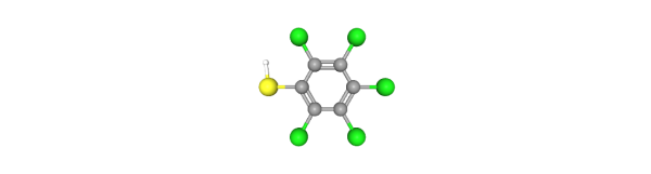 Pentachlorothiophenol 化学構造