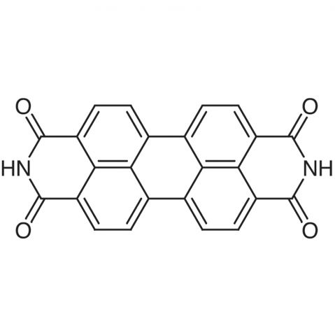 3,4,9,10-Perylenetetracarboxylic diimide Chemical Structure