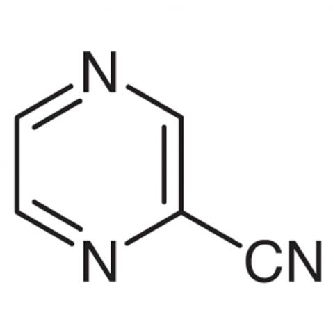 Pyrazinecarbonitrile Chemical Structure