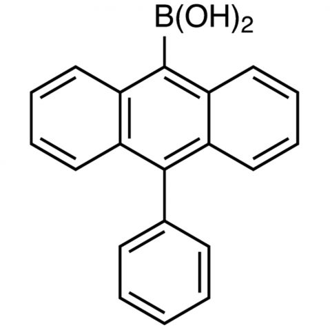 10-Phenyl-9-anthraceneboronic Acid(contains varying amounts of Anhydride) Chemical Structure