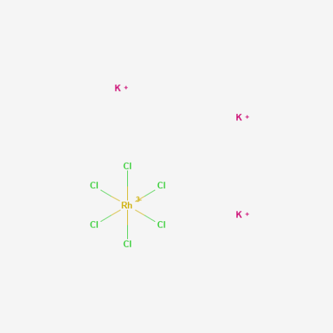 Potassium hexachlororhodate(III) Chemical Structure