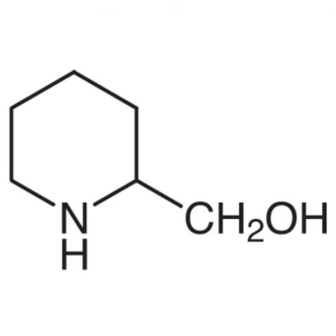 2-Piperidinemethanol Chemische Struktur