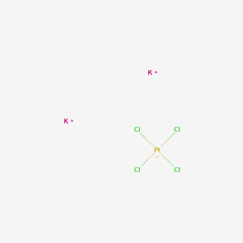 Potassium tetrachloroplatinate Chemical Structure