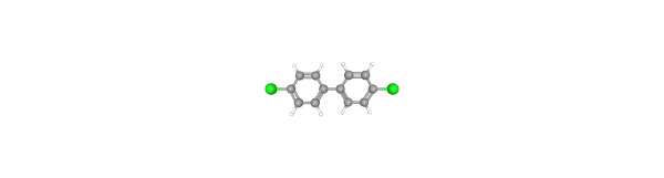 4,4′-Dichlorobiphenyl 化学構造