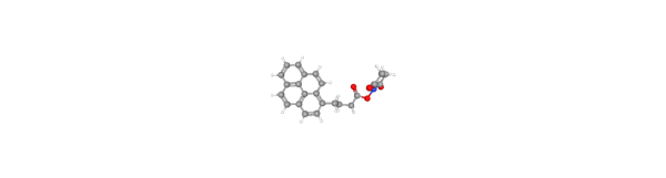 1-Pyrenebutanoic acid, succinimidyl ester Chemical Structure