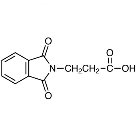 3-Phthalimidopropionic acid Chemische Struktur