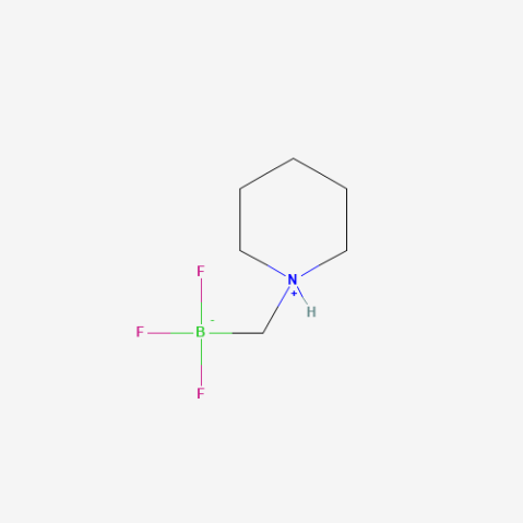 (Piperidinium-1-ylmethyl)trifluoroborate Chemische Struktur