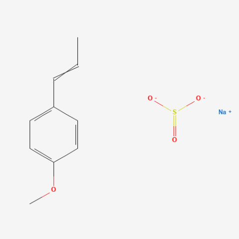 Polyanetholesulfonic acid sodium salt 化学構造