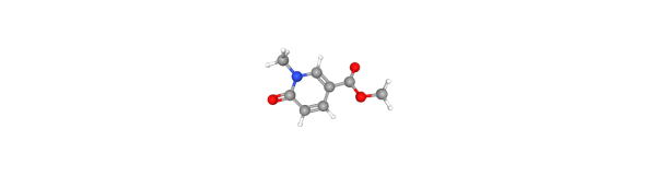 1-Methyl-6-Oxo-1,6-Dihydropyridine-3-Carboxylic Acid Methyl Ester 化学構造