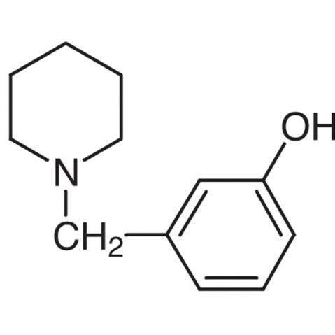 3-(1-Piperidinylmethyl)phenol Chemical Structure