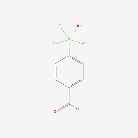 Potassium 4-formylphenyltrifluoroborate التركيب الكيميائي