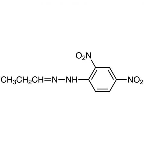 Propionaldehyde 2，4-Dinitrophenylhydrazone Chemical Structure