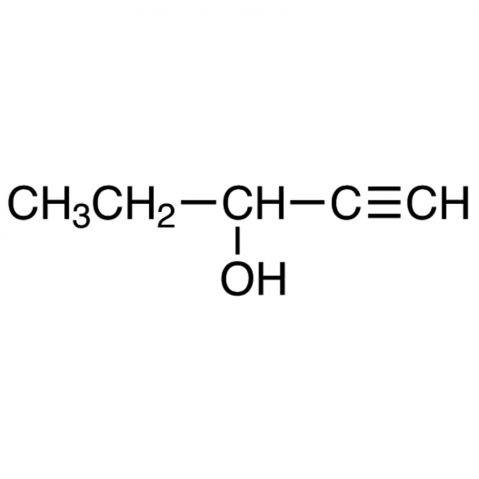 1-Pentyn-3-ol Chemical Structure