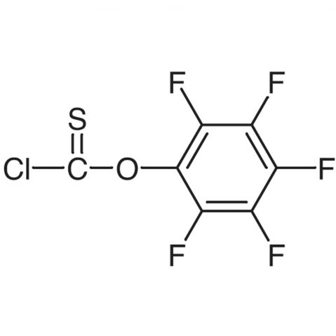 Pentafluorophenyl Chlorothionoformate التركيب الكيميائي