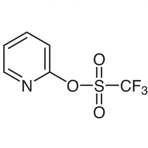 2-Pyridyl Trifluoromethanesulfonate Chemical Structure