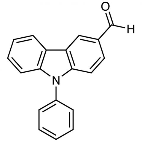 9-Phenyl-9H-carbazole-3-carboxaldehyde Chemische Struktur