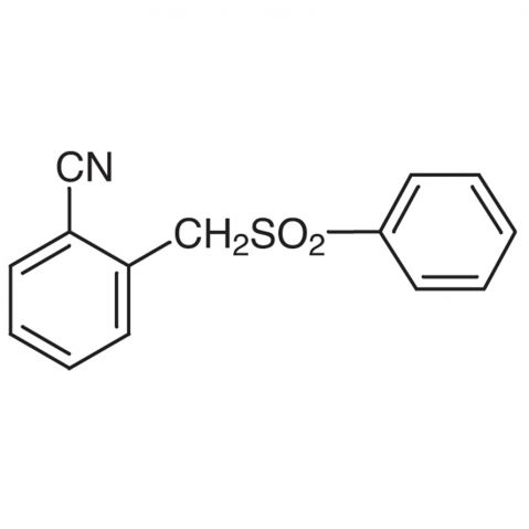 2-(Phenylsulfonylmethyl)benzonitrile Chemical Structure