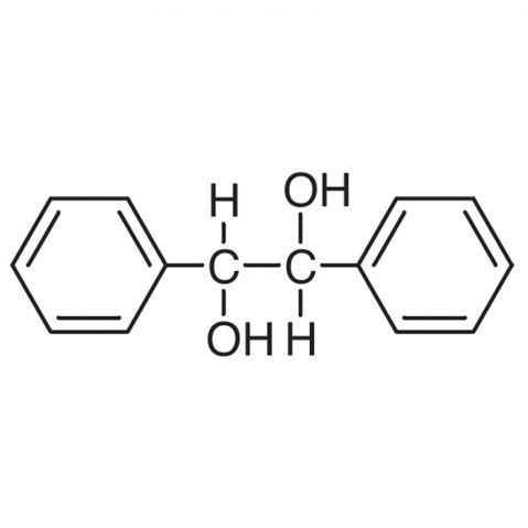 (±)-Hydrobenzoin Chemical Structure