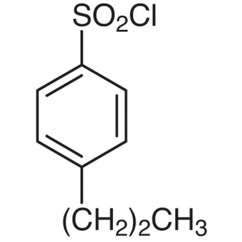 4-Propylbenzenesulfonyl Chloride 化学構造