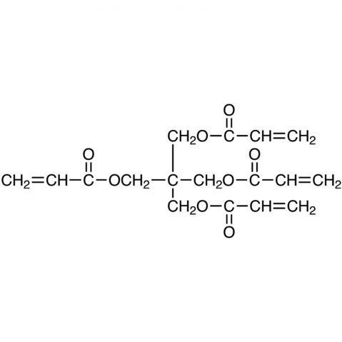 Pentaerythritol Tetraacrylate (stabilized with MEHQ) Chemical Structure