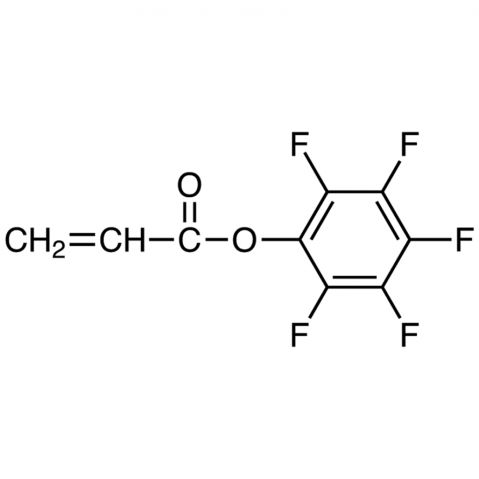 Pentafluorophenyl Acrylate 化学構造