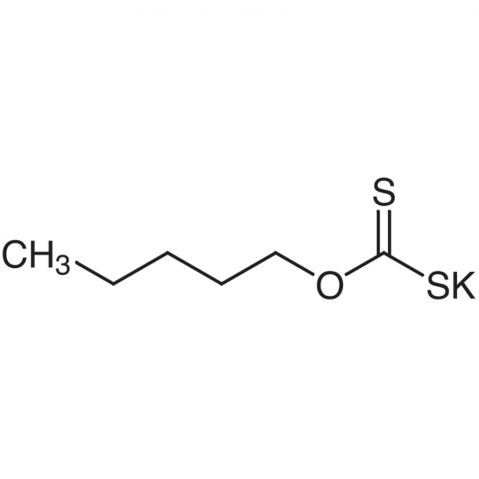 Potassium Amylxanthate Chemical Structure