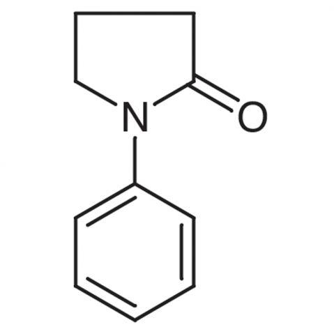 1-Phenyl-2-pyrrolidone Chemical Structure