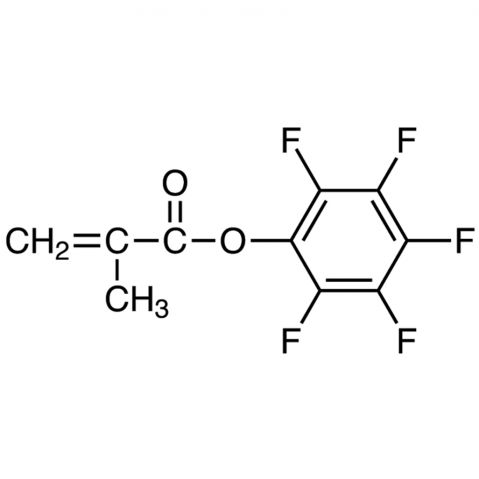 Pentafluorophenyl Methacrylate (stabilized with MEHQ) Chemical Structure