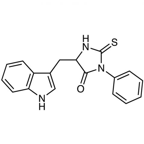 Phenylthiohydantoin-tryptophan Chemical Structure