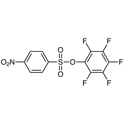 Pentafluorophenyl 4-Nitrobenzenesulfonate Chemical Structure