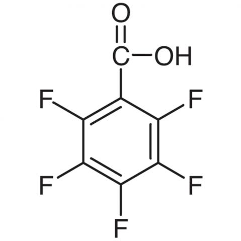 Pentafluorobenzoic Acid Chemical Structure