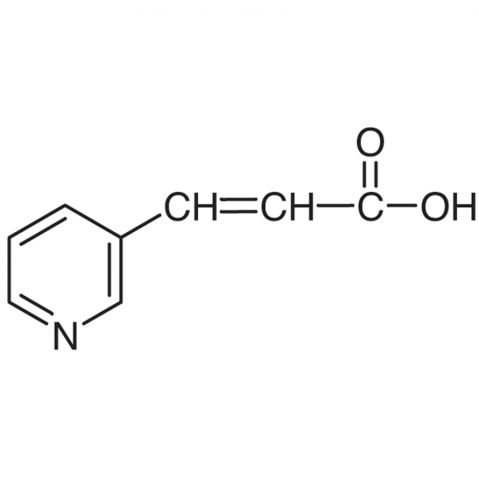 3-(3-Pyridyl)acrylic Acid Chemical Structure