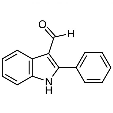 2-Phenylindole-3-carboxaldehyde Chemical Structure