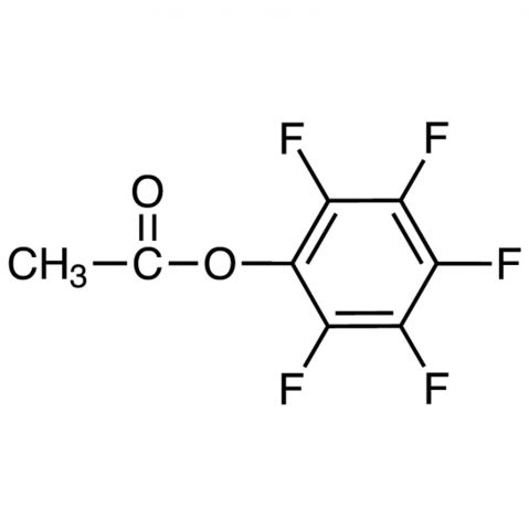 Pentafluorophenyl Acetate Chemical Structure