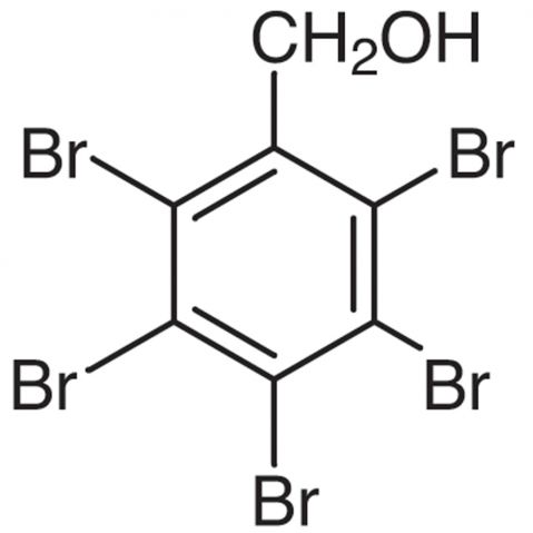 Pentabromobenzyl Alcohol 化学構造