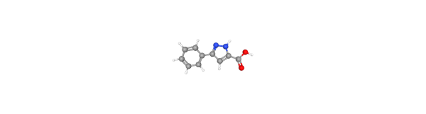 3-Phenyl-1H-pyrazole-5-carboxylic acid Chemical Structure