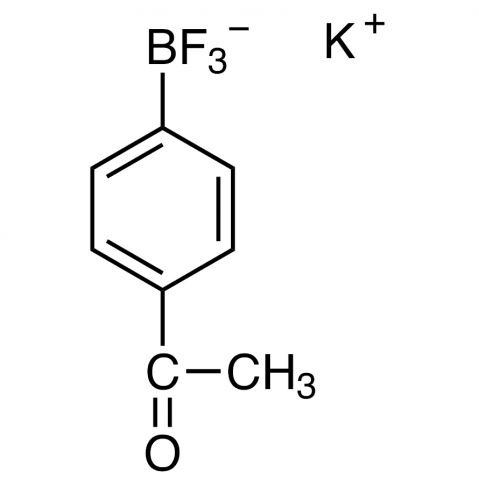 Potassium 4-acetylphenyltrifluoroborate Chemische Struktur