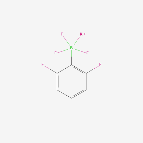 Potassium 2,6-difluorophenyltrifluoroborate Chemical Structure