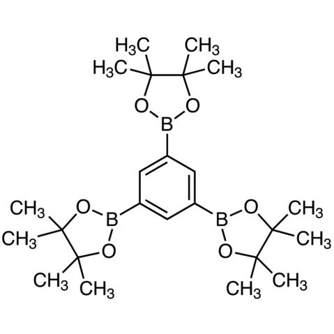 1,3,5-Phenyltriboronic acid, tris(pinacol) ester Chemical Structure