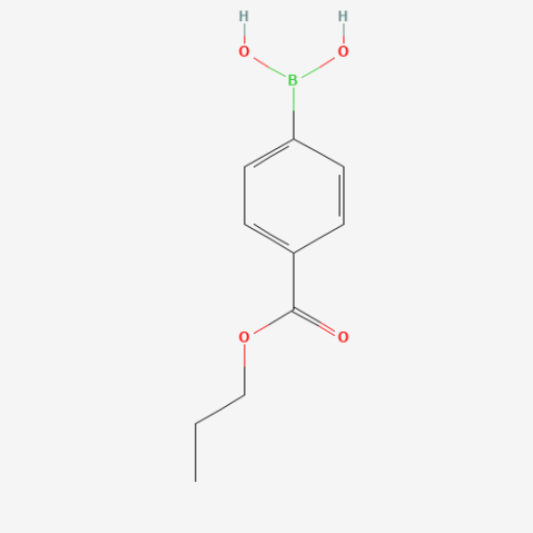 (4-Propoxycarbonyl)phenylboronic acid(contains varying amounts of Anhydride) Chemical Structure