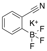 Potassium (2-cyanophenyl)trifluoroborate Chemical Structure