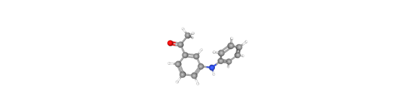 1-(3-(Phenylamino)phenyl)ethanone 化学構造