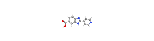 2-(Pyridin-4-yl)-1H-benzo[d]imidazole-6-carboxylic acid 化学構造