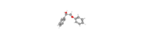 2-Phenoxy-1-phenylethanol 化学構造