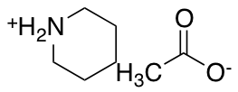 Piperidin-1-ium acetate Chemical Structure