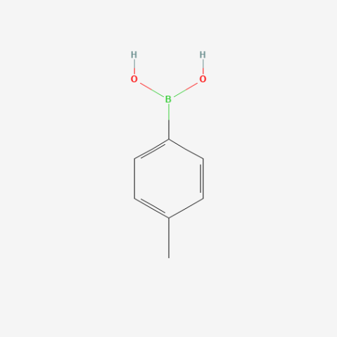 p-Methylphenylboronic acid التركيب الكيميائي