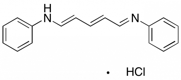 N-[5-(Phenylamino)-2,4-pentadienylidene]aniline monohydrochloride Chemical Structure