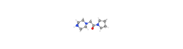 1-(Pyrrolidinocarbonylmethyl)piperazine Chemical Structure